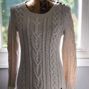 H & M cableknit sweater